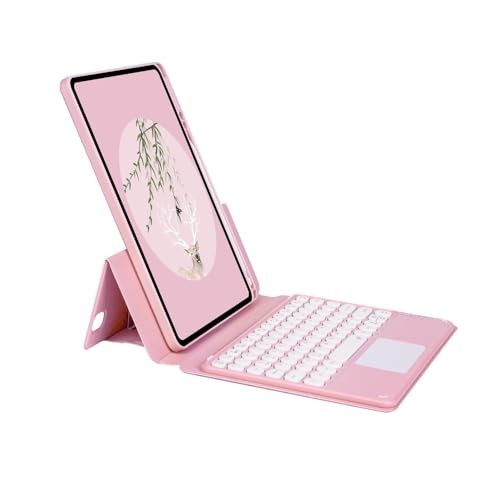 Funda protectora YSJX para iPad Air 5: escribe con estilo y comodidad en la cafetería