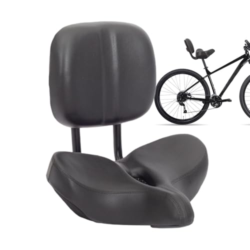 Selle large avec dossier réglable pour retrouver la joie simple de rouler