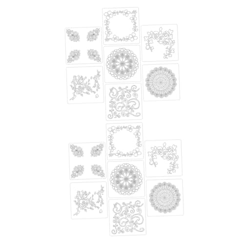 Dulcicasa ����G�M 14�_�Z�b�g �ǁE�^�C���E�Ƌ�p ? �h�b�g��䶗��X�e���V�� �ė��p�\ DIY�����e���v���[�g