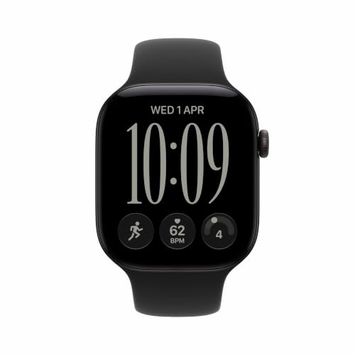 Apple Watch Series 12 GPS + Cellular 46mm Black Black Aluminium/Black - Image 3