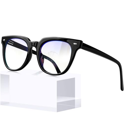 KANASTAL Blue Light Blocking Glasses for Women and Men, Butterfly Filter Blue-light Eyewear Ultra Light TV PC Computer Fashion Gaming Glass