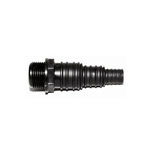 Pisces 1.5'' BSP Male to 38/32/25mm Multistage Hose Adaptor for Pond and Garden Hosepipe Tubing Connector