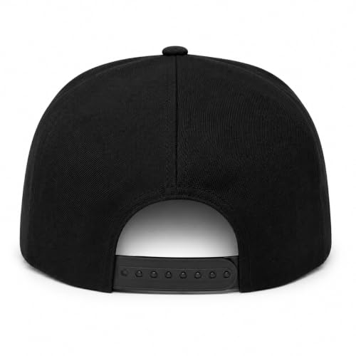 Image of HRK LED Display Snapback Cap, Black, 23x18x13 cm | Programmable Display, App Controlled, Scrolling Text & Animations, Adjustable Snapback, Unisex Design
