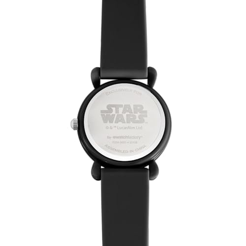 STAR WARS Kids' Plastic Time Teacher Watch, Analog Quartz Silicone Strap Watch3