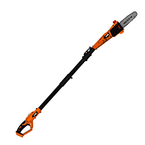 Feider - Elagueuse sur perche sans fil - 20V 20cm, Tension 20V, Vitesse à vide 2500t/min, Longueur guide 20cm, Largeur coupe 16.5cm, Livré sans batterie, ni chargeur - FELP20V