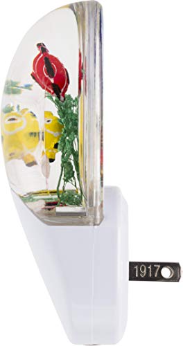 Jasco Tropical Aqualites Led Night, Plug-In, Color Changing, Light Sensing, Auto On/Off, Energy Efficient, Features Soothing Oceanic Image Of Coral Reef And Clown Fish, 10908 #TOP4