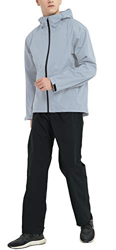 アオキ(aoki outdoor)レインウェア レインスーツ レインコート アウトドア 上下セット マウンテンパーカー 透湿 防水 防風 軽量