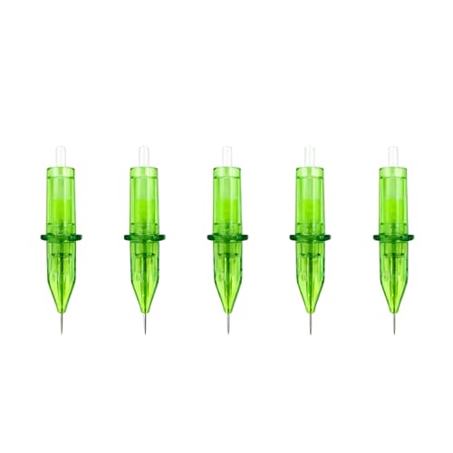 Image of 18RL Tattoo Cartridge Needles - 5pcs Round Liner Disposable Cartridges for Professional Tattoo Machines (Sterile & Individually Packed)