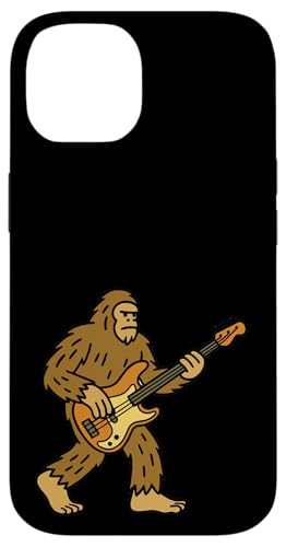Bigfoot エレキギターを弾く ロック インディ ジャズ - Sasquatch スマホケース iPhone 14 用