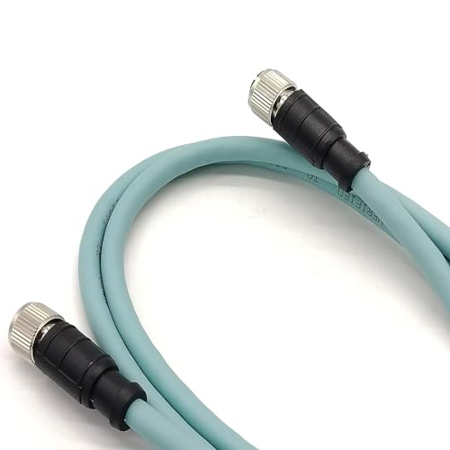 Cable Ethernet Industrial Cat7 M12 X-Code 1 m miniatura 4