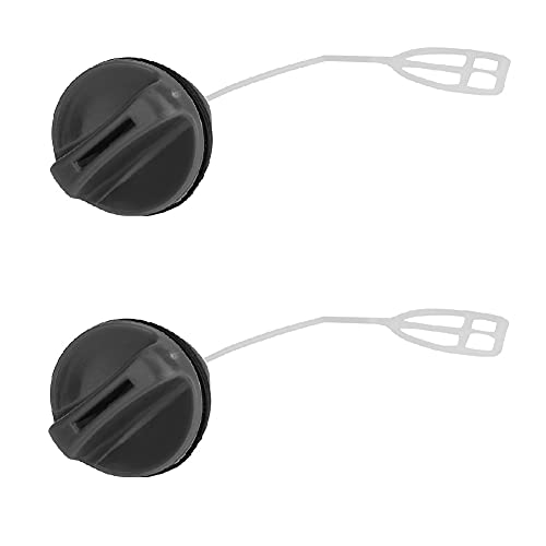 Tapón del Tanque de Combustible para 340 345 346 350 353 362 365 371 2 Piezas Sello Hermético Hecho de Nylon Alta Durabilidad Reemplazo para Gasolina