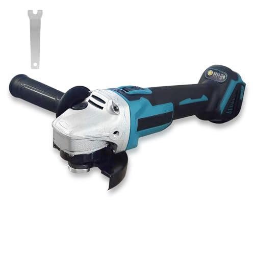 gzpce充電式グラインダー コードレス ディスクグラインダー 100ミリ 4段階変速型 コードレスディスクグラインダー 15mm 金属切断 切削 研削 研磨 バリ取り 表面仕上 錆落とし電動グラインダー 18Vリチウムイオンバッテリー対応【バッテリー・充