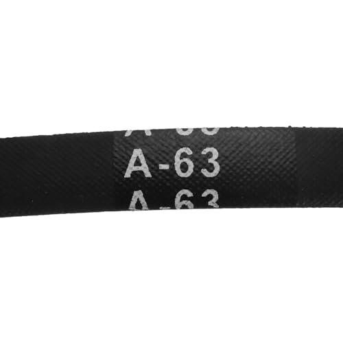 Image of uxcell 4pcs A63 or 4L650 Classic Wrapped Rubber V-Belt, 63 inch(1600mm) Inside Circumference, A Profile V Belt