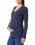 Noppies Maternity Damen Amala Nursing Rib Pyjama top LS Nachthemd, Night-N146, M/L