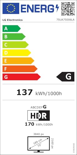 Lg 75UA75006LA TV (190 cm) 4K UHD AI TV (α7 Gen8 4K AI Prozessor 75 Zoll – Bild 9