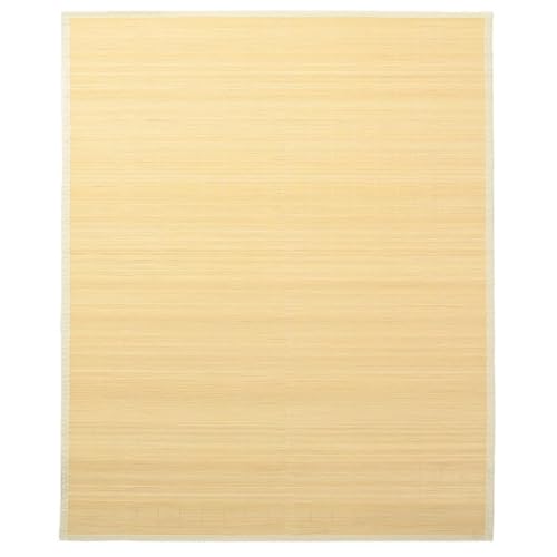 vidaXL Tapis en Bambou 160x230 cm Naturel Carpette en Bambou Décor de Salon