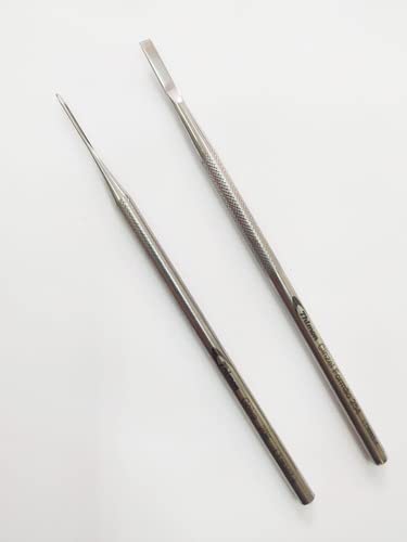 Bisturi P/Podólogo Kit C/ 2pcs - 206 E Formão 254