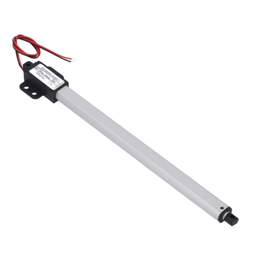 Actuador Lineal Eléctrico 200MM Carrera 15 Mm/s 50N Mini Actuador de Movimiento Lineal para Muebles Robóticos DC24V