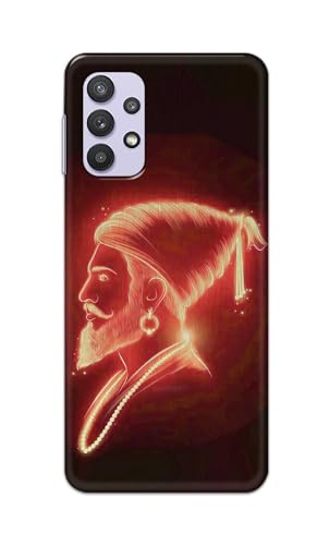 Image of PRINTFIDAA Printed Hard Back Cover Case for Samsung Galaxy M32 5G | Samsung Galaxy A32 5G Back Cover (Chatrapati Shivaji Maharaj) -112