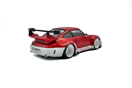 Solido Modelo RWB Bodykit Porco Rosso 1:18 Rojo miniatura 3