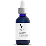 Videri Anti Aging Gua Sha Massage Face Oil - Organic Face Serum, Grapeseed, Argan, Grapefruit & Vita
