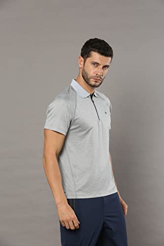 Image of Men's Lightweight Dry Rush Tech Polo | Moisture-Wicking, Breathable, Stretchable, Wrinkle-Resistant, Quick-Dry, Anti-Odor