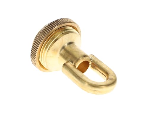 Image of B&P Lamp 1 3 /4 inch Ht. Brass Screw Collar Loop, Tap 1 /4F