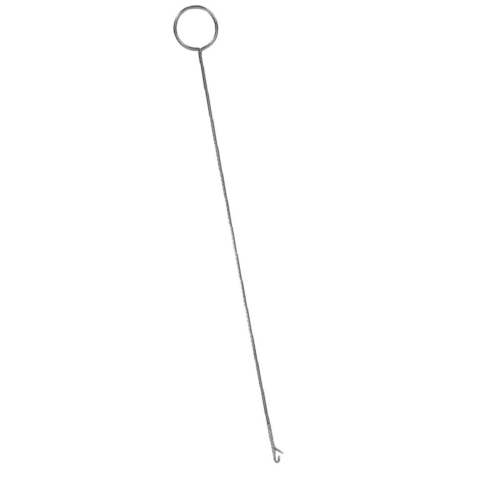 ljhnba Metal Hook Threader for Elastic Bands & Drawstrings, Sewing Aid for Waistbands Sweatpants Shoelace Crafting Sewing Elastic Band Threader