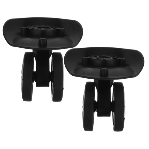 ABOOFAN 2個 荷物交換用静音ダブル列スーツケースホイール 取り付け簡単 耐摩耗トラベル用 万向キャスター 頑丈で滑らかな転頻繁な旅行に