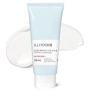 Illiyoon Ceramide Ato Soothing Gel 175ml(5.91oz) | High Moisturizing Cooling Gel Lotion for Tired and Dry Skin
