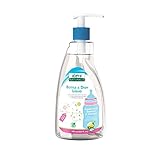 Aleva Naturals Hypoallergenic Bottle and Dish Wash Liquid | Plant-Based Cruelty-Free Formula with Refreshing Water Lily Scent | Dish Soap to Clean Baby Feeding Cups and Breast Pumps - 500ml