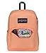 JanSport SuperBreak Plus Backpack with Padded 15-inch Laptop Sleeve and Integrated Bottle Pocket - Spacious and Durable Daypack for Work and Travel - Peach Neon