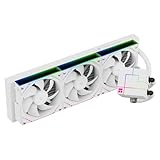 TR-Thermalright Core Matrix 360 ARGB White V2 Flüssigkühler für CPU, 360mm-AIO-Kühler, Modularer kabelloser Verbindungslüfter-2000 U/min, für AM5, Intel LGA1851/1700/115x/1200