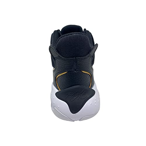Nike Air Jordan Max Aura 4, Black/Metallic Gold-White, 9.5 M US4