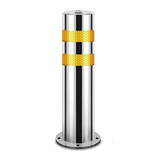 Heavy Duty Traffic Delineator Posts Safety Cone 20 24 28 31 35 40 47 inch, commercial Security Post Barrier for Driveway/ Sidewalks/ parking, include complete kits (Dia 11.4cm(4.5in) 70cm/27.5in) - Thumbnail 3