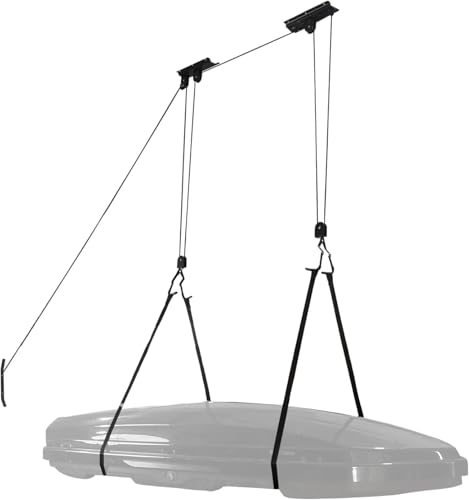 Cargo Box Ceiling Hoist for Garage, 100lb Capacity