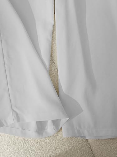 Image of KERI PERRY Trousers for Woman Pants Women's Formal Office Korean | Black Track Pant Beige| Straight | Cotton Spandex Stretchable Trouser | High-Waisted Bottom Wear
