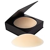 DOCUMO Nipple Cover Pasties Nipple Covers for Women Reusable with Travel Box Silicone Sticky Petals