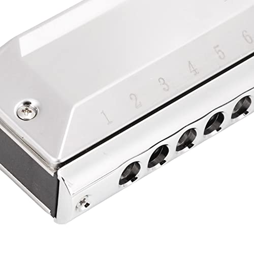 Tyenaza Harmonica chromatique, métal 12 Trous 48 Tons Harmonicas d’orgue à Bouche, Orgue à Bouche adapté aux Adultes… - Les Beatles, Paul McCartney, John Lennon, RIngo Starr, George Harrison Tyenaza Harmonica chromatique, métal 12 Trous 48 Tons Harmonicas d'orgue à Bouche, Orgue à Bouche adapté aux Adultes… – Image 8