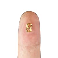 Amazon.co.jp: 【2個】304ステンレス鋼のS字型接続金具 金属パーツ