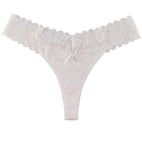 UWOCEKA Cotton Thongs - Thongs for Women Pack, Cute Underwear Sexy Panties for Lady3