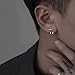 New Punk Earring for Men Detachable Dual Purpose Stud Earrings Prong Ear-1 Pair