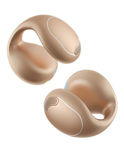 Soundcore C40i av Anker, Öppet-öra Öronsnäckor, Öronclip Hörlurar, Flexibel Leddesign, Knappkontroller, Lätt Komfort, Stabil Passform med Fästanordnade Örongrepp, Expansiva Drivrutiner för Klart Ljud