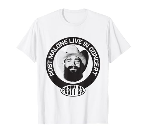 Official Post Malone Live in Concert T-Shirt