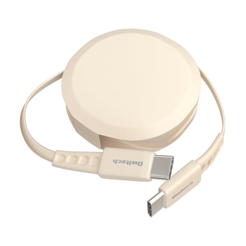 オウルテック USB Type-C to Cケーブル 90cm PD60W サンドベージュ