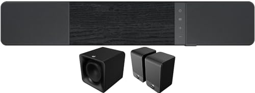 Klipsch FLEXUS-100-SOUNDBAR 2.1 Sound System Soundbar with a Klipsch FLEXUS-10-SUB 10" Driver Quick Wireless Connect Subwoofer and Klipsch Flexus-Surround 3" Full Range Driver Speakers (2024)