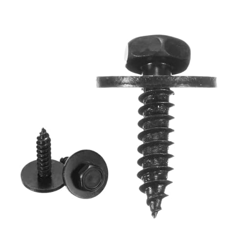 SenyEr 4.8 x 19 mm �ԗp�Z���t�^�b�s���O�l�W�ƃ��b�V���[ �� 8mm �Z�p�w�b�h �C���p(20pcs)