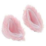 ERINGOGO モーターサイクル用 帽猫耳装飾 ふわふわぬいぐるみ素材 耐久性あり かわいいヘルメットアクセサリー プレゼント向 ランダムカラー