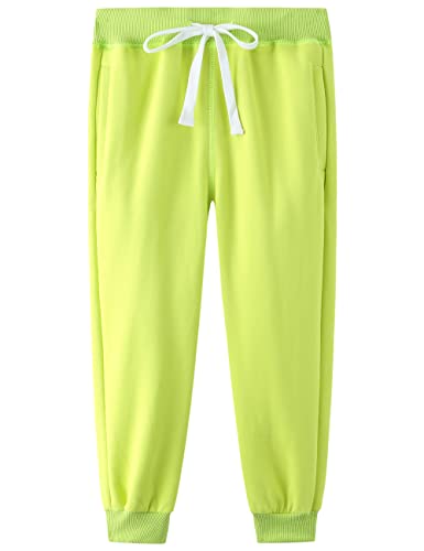 DILBYKE Boys Active Pants Fleece Jogger Sweatpants with Pockets, Thick Kids Bottom Trousers - Main Image