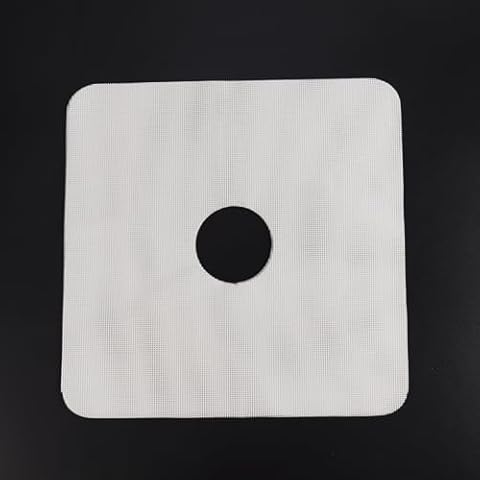 Kispog 5-pcs Silicone Dehyarator Sheets Fruit Dryer Mesh for NESCO FD-80A FD-80 Square Shaped Food Dehydrator Cover
